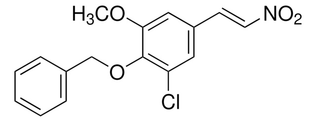 trans-4-Benzyloxy-3-chloro-5-methoxy-&#946;-nitrostyrene 97%