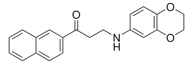 3-(2,3-DIHYDRO-1,4-BENZODIOXIN-6-YLAMINO)-1-(2-NAPHTHYL)-1-PROPANONE AldrichCPR