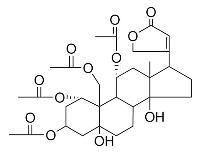 OUABAGENIN 1,3,11,19-TETRAACETATE AldrichCPR