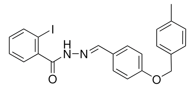 2-IODO-N'-(4-((4-METHYLBENZYL)OXY)BENZYLIDENE)BENZOHYDRAZIDE AldrichCPR