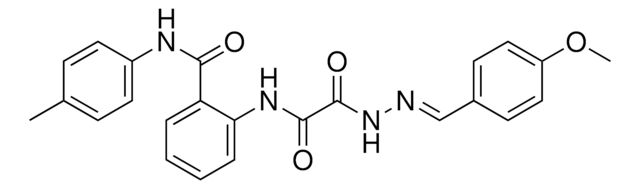 2-(((2-(4-METHOXYBENZYLIDENE)HYDRAZINO)(OXO)AC)AMINO)-N-(4-METHYL-PH)BENZAMIDE AldrichCPR