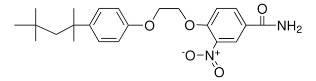 3-NITRO-4-(2-(4-(1,1,3,3-TETRAMETHYLBUTYL)PHENOXY)ETHOXY)BENZAMIDE AldrichCPR