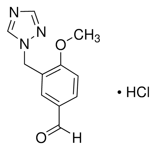 4-Methoxy-3-(1H-1,2,4-triazol-1-ylmethyl)benzaldehyde hydrochloride AldrichCPR