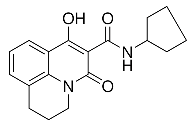 N-CYCLOPENTYL-7-HYDROXY-5-OXO-2,3-DIHYDRO-1H,5H-PYRIDO[3,2,1-IJ]QUINOLINE-6-CARBOXAMIDE AldrichCPR