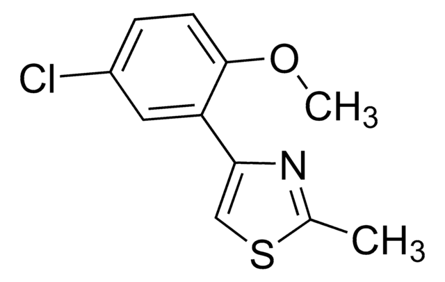 4-(5-Chloro-2-methoxyphenyl)-2-methylthiazole AldrichCPR