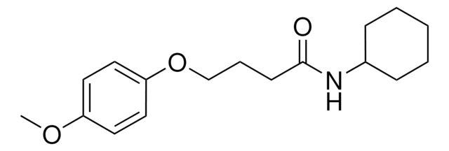 N-CYCLOHEXYL-4-(4-METHOXYPHENOXY)BUTANAMIDE AldrichCPR