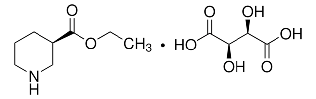 Ethyl (R)-nipecotate, L-tartrate 97%