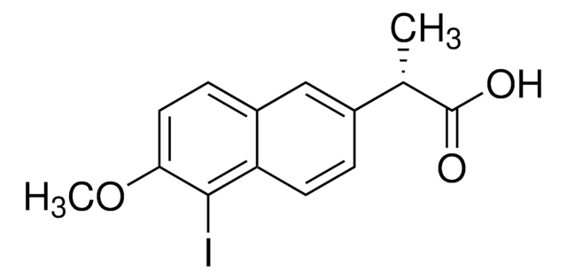 (2S)-2-(5-Iodo-6-methoxynaphthalen-2-yl)propanoic acid pharmaceutical secondary standard, certified reference material