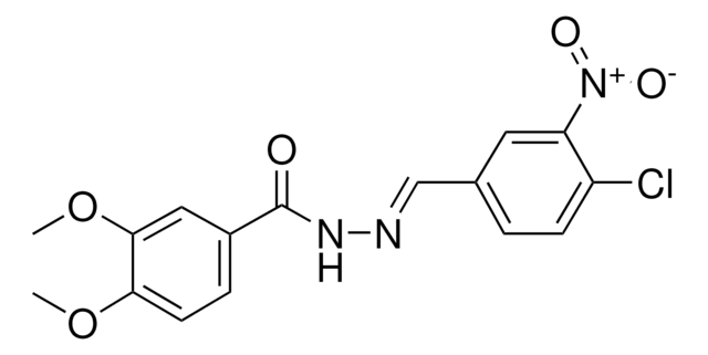 N'-(4-CHLORO-3-NITROBENZYLIDENE)-3,4-DIMETHOXYBENZOHYDRAZIDE AldrichCPR