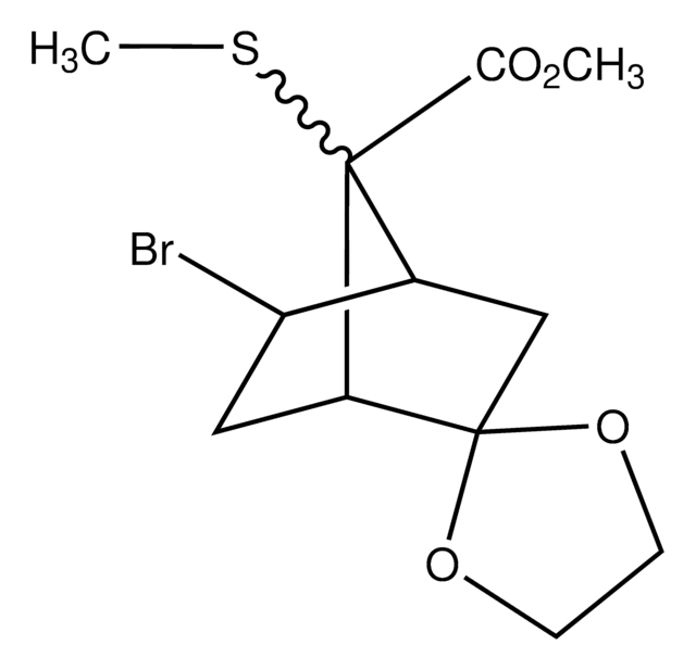 METHYL 5-BROMO-7-(METHYLTHIO)SPIRO[BICYCLO[2.2.1]HEPTANE-2,2'-[1,3]DIOXOLANE]-7-CARBOXYLATE AldrichCPR