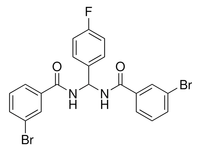 3-BROMO-N-(((3-BROMOBENZOYL)AMINO)(4-FLUOROPHENYL)METHYL)BENZAMIDE AldrichCPR