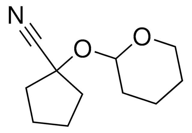 1-(Tetrahydro-2H-pyran-2-yloxy)cyclopentanecarbonitrile AldrichCPR