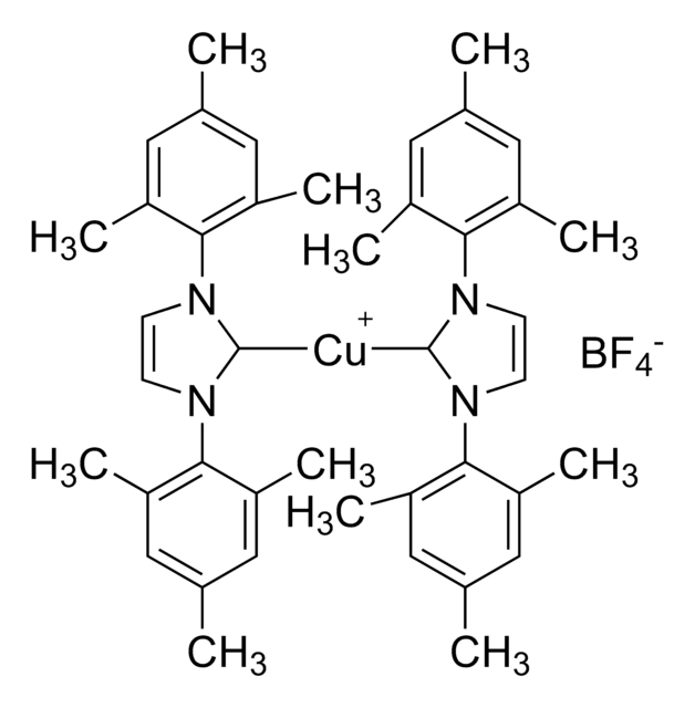 Bis[1,3-bis(2,4,6-trimethylphenyl)imidazol-2-ylidene]copper(I) tetrafluoroborate