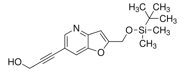 3-(2-((tert-Butyldimethylsilyloxy)methyl)furo[3,2-b]pyridin-6-yl)prop-2-yn-1-ol AldrichCPR