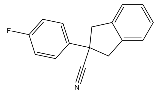 2-(4-Fluorophenyl)-2,3-dihydro-1H-indene-2-carbonitrile