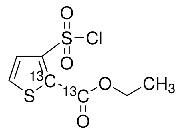 2-Carb-13C-ethoxythiophene-2-13C-3 sulfonyl chloride 99 atom % 13C, 97% (CP)