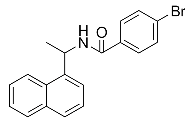 4-BROMO-N-(1-NAPHTHALEN-1-YL-ETHYL)-BENZAMIDE AldrichCPR