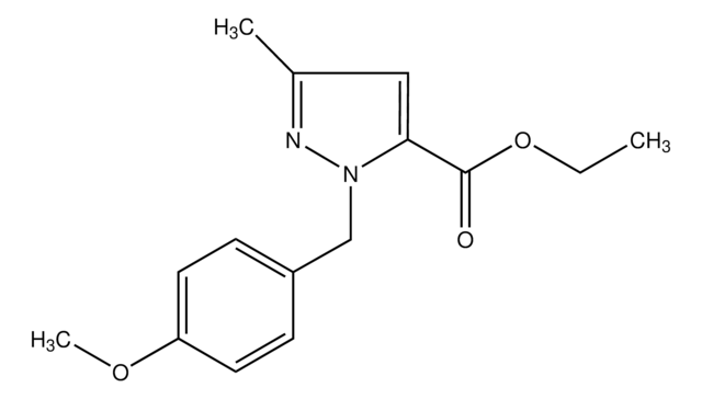 Ethyl 1-(4-methoxybenzyl)-3-methyl-1H-pyrazole-5-carboxylate AldrichCPR