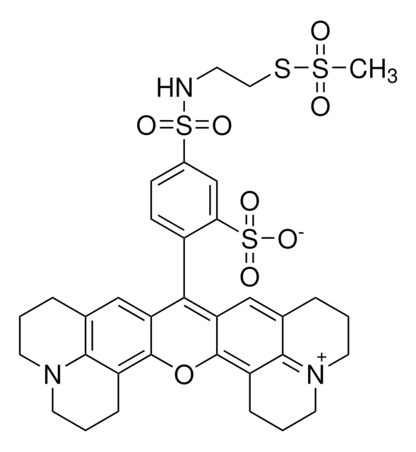 Texas Red&#174;-2-sulfonamidoethyl methanethiosulfonate suitable for fluorescence