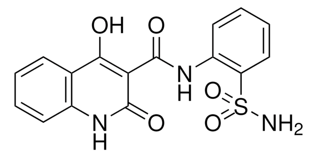 4-HO-2-OXO-1,2-DIHYDRO-QUINOLINE-3-CARBOXYLIC ACID (2-SULFAMOYL-PHENYL)-AMIDE AldrichCPR