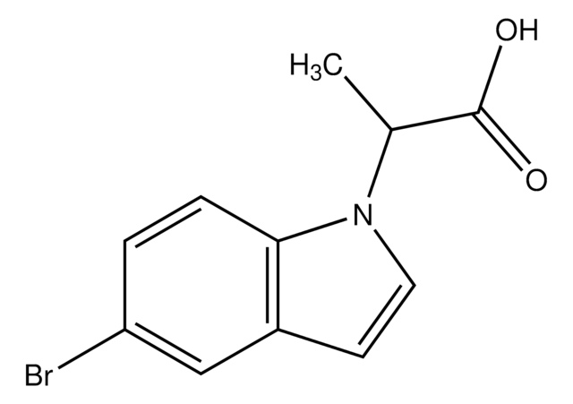 2-(5-bromo-1H-indol-1-yl)propanoic acid AldrichCPR