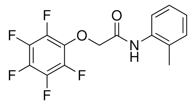 N-(2-METHYLPHENYL)-2-(2,3,4,5,6-PENTAFLUOROPHENOXY)ACETAMIDE AldrichCPR