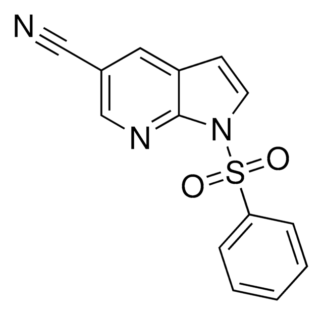 1-Benzenesulfonyl-1H-pyrrolo[2,3-b]pyridine-5-carbonitrile AldrichCPR