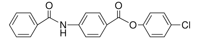 4-BENZOYLAMINO-BENZOIC ACID 4-CHLORO-PHENYL ESTER AldrichCPR