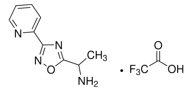 1-(3-Pyridin-2-yl-1,2,4-oxadiazol-5-yl)ethanamine trifluoroacetate salt AldrichCPR