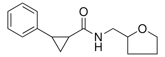 2-PHENYL-N-(TETRAHYDRO-2-FURANYLMETHYL)CYCLOPROPANECARBOXAMIDE AldrichCPR