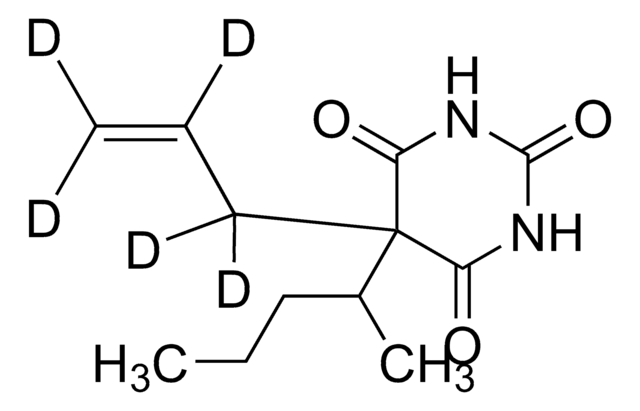 Secobarbital-D5 solution 100&#160;&#956;g/mL in methanol, ampule of 1&#160;mL, certified reference material, Cerilliant&#174;