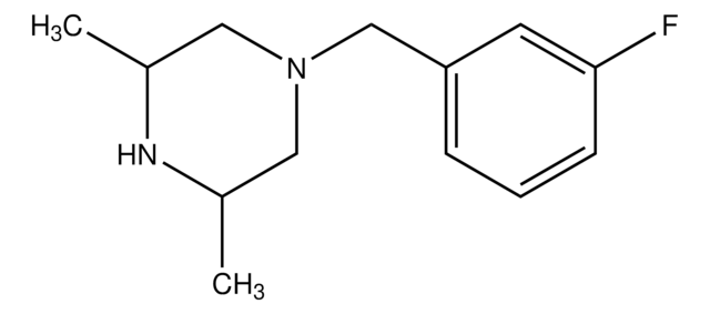 1-(3-Fluorobenzyl)-3,5-dimethylpiperazine AldrichCPR