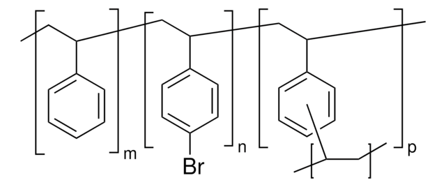 Poly(styrene-co-4-bromostyrene-co-divinylbenzene) styrene 29&#160;wt. %