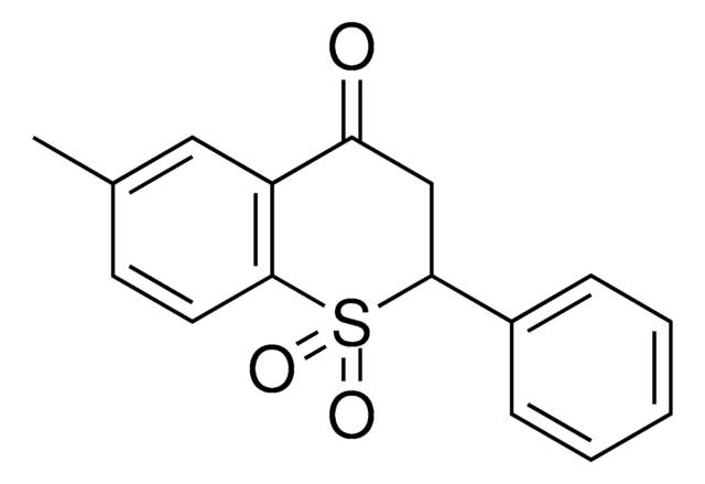 6-methyl-2-phenyl-2,3-dihydro-4H-1-benzothiopyran-4-one 1,1-dioxide AldrichCPR