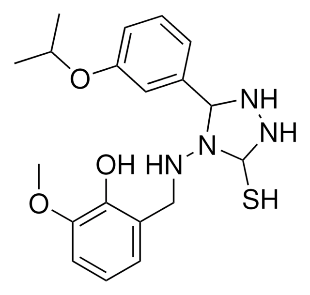 2-({[3-(3-ISOPROPOXYPHENYL)-5-SULFANYL-1,2,4-TRIAZOLIDIN-4-YL]AMINO}METHYL)-6-METHOXYPHENOL AldrichCPR