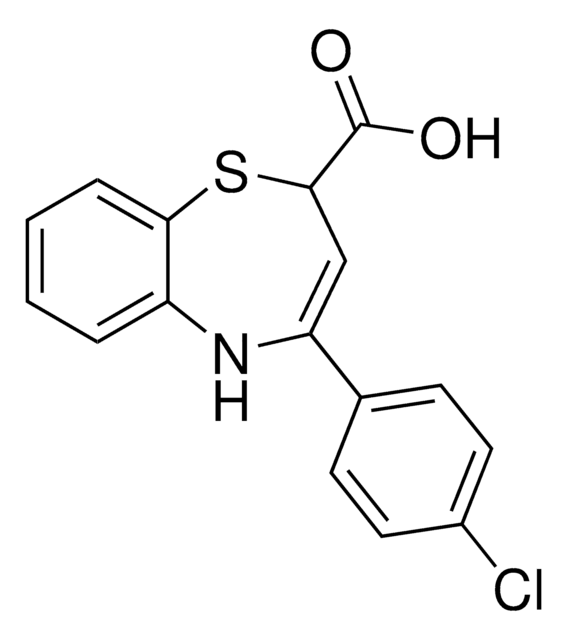 (E)-4-(4-Chlorophenyl)-2,3-dihydrobenzo[b][1,4]thiazepine-2-carboxylic acid AldrichCPR