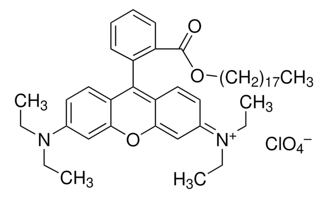 Rhodamine B octadecyl ester perchlorate &#8805;98.0% (TLC), suitable for fluorescence