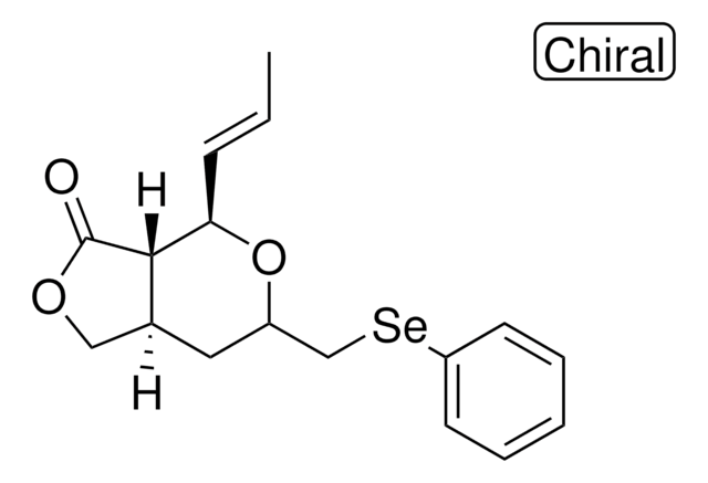 (3AS,4R,7AR)-6-[(PHENYLSELANYL)METHYL]-4-[(1E)-1-PROPENYL]HEXAHYDRO-3H-FURO[3,4-C]PYRAN-3-ONE AldrichCPR