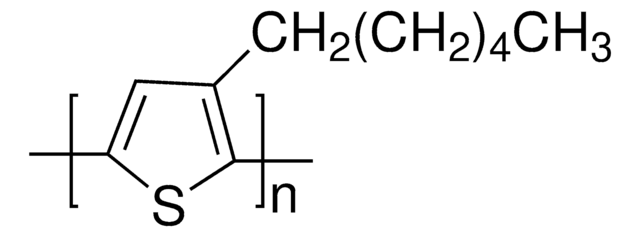 Poly(3-hexylthiophen-2,5-diyl) regioregular, average Mw 50,000-75,000