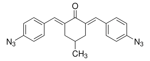 2,6-Bis(4-azidobenzylidene)-4-methylcyclohexanone contains 20-45% water as stabilizer, 97%