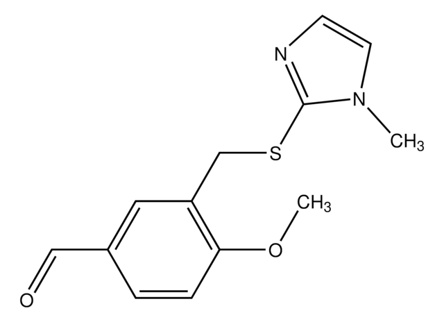 4-Methoxy-3-((1-methyl-1H-imidazol-2-ylthio)methyl)benzaldehyde