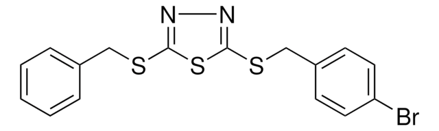 2-(BENZYLTHIO)-5-((4-BROMOBENZYL)THIO)-1,3,4-THIADIAZOLE AldrichCPR