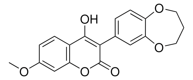 3-(3,4-DIHYDRO-2H-1,5-BENZODIOXEPIN-7-YL)-4-HYDROXY-7-METHOXY-2H-CHROMEN-2-ONE AldrichCPR