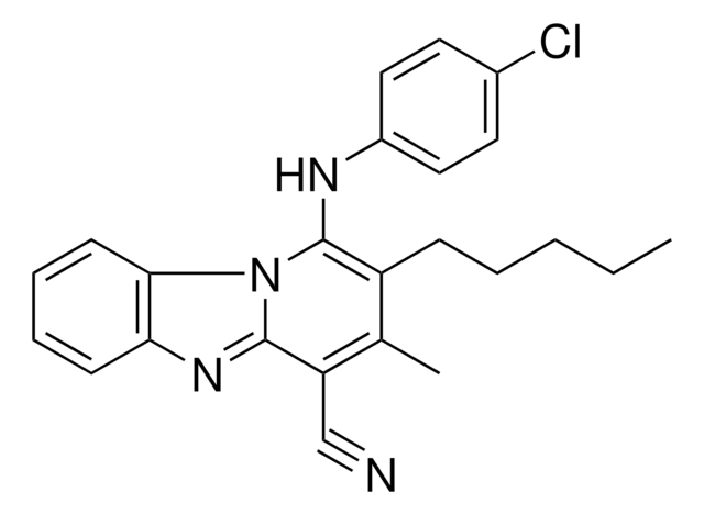 1-(4-CHLOROANILINO)-3-METHYL-2-PENTYLPYRIDO(1,2-A)BENZIMIDAZOLE-4-CARBONITRILE AldrichCPR