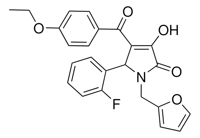 4-(4-ETHOXYBENZOYL)-5-(2-FLUOROPHENYL)-1-(2-FURYLMETHYL)-3-HYDROXY-1,5-DIHYDRO-2H-PYRROL-2-ONE AldrichCPR