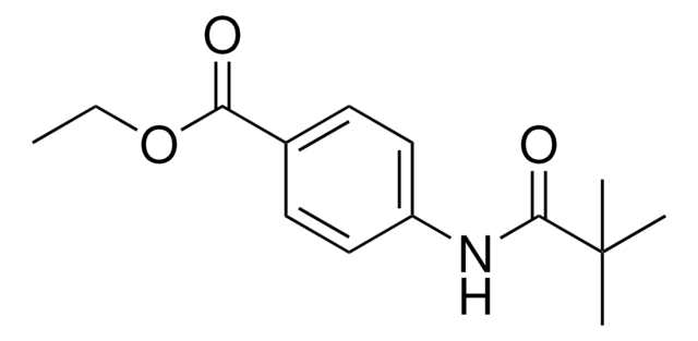 ETHYL 4-((2,2-DIMETHYLPROPANOYL)AMINO)BENZOATE AldrichCPR