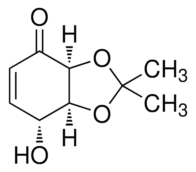 (3aS,7R,7aS)-7,7a-Dihydro-7-hydroxy-2,2-dimethyl-1,3-benzodioxol-4(3aH)-one 0.2&#160;g/mL in 0.1 M phosphate buffer, 98%