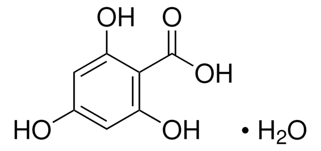 2,4,6-Trihydroxybenzoic acid monohydrate technical grade, 90%, predominantly 1,3,5-benzenetriol