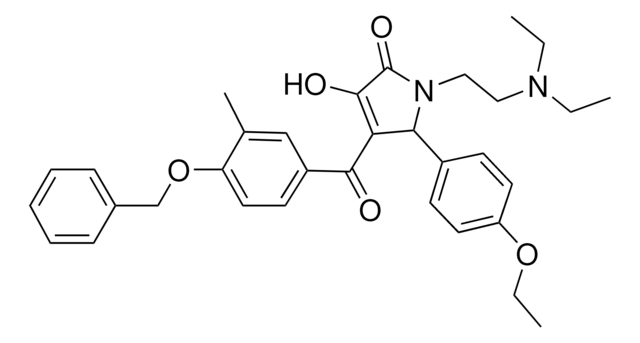 4-[4-(BENZYLOXY)-3-METHYLBENZOYL]-1-[2-(DIETHYLAMINO)ETHYL]-5-(4-ETHOXYPHENYL)-3-HYDROXY-1,5-DIHYDRO-2H-PYRROL-2-ONE AldrichCPR