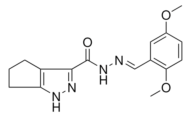 N'-[(E)-(2,5-DIMETHOXYPHENYL)METHYLIDENE]-1,4,5,6-TETRAHYDROCYCLOPENTA[C]PYRAZOLE-3-CARBOHYDRAZIDE AldrichCPR